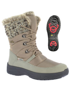 Winterstiefel Erika TX Spikes taupe